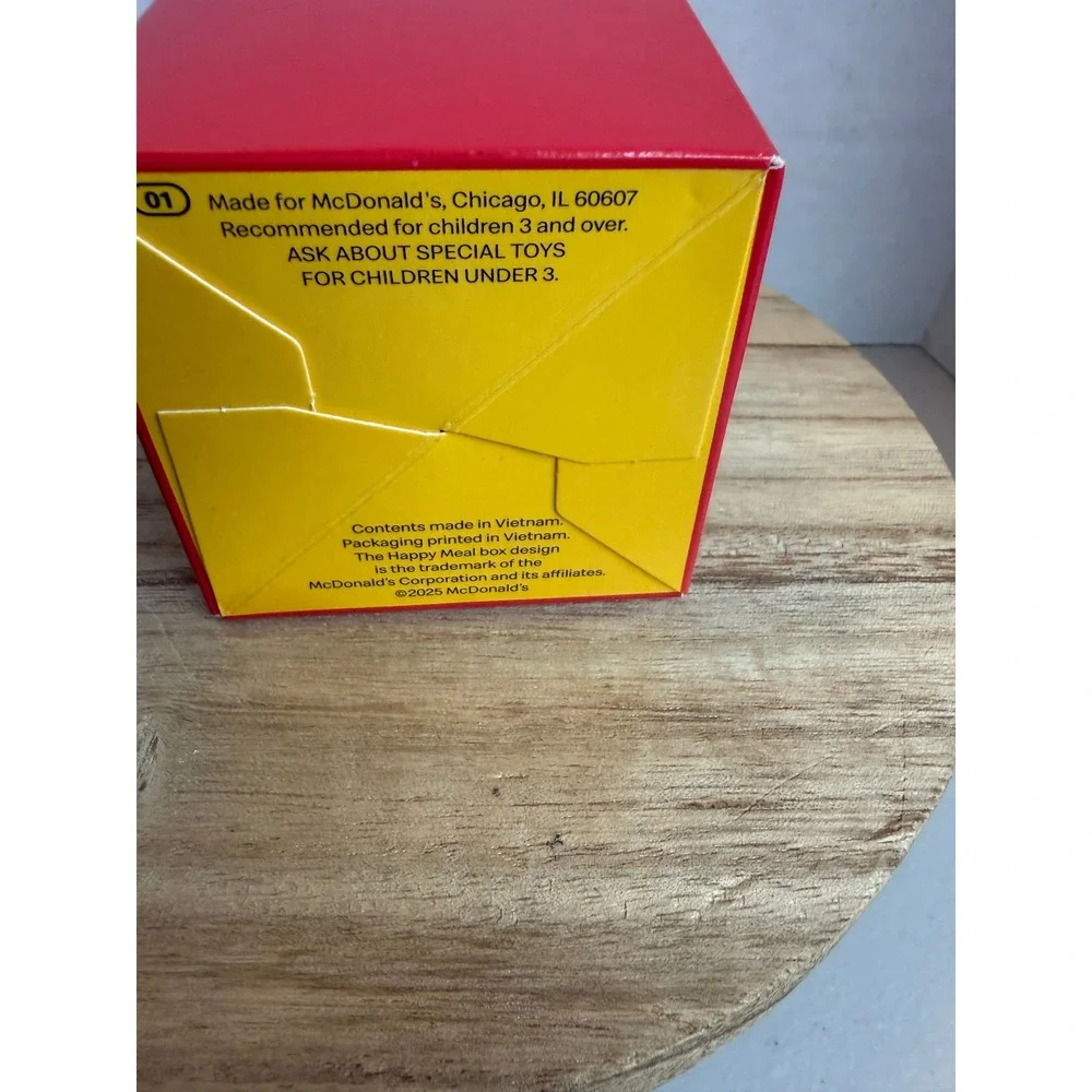 McDonalds Lil McDonalds Happy Meal Toy Set French Fries Tray Box 2025